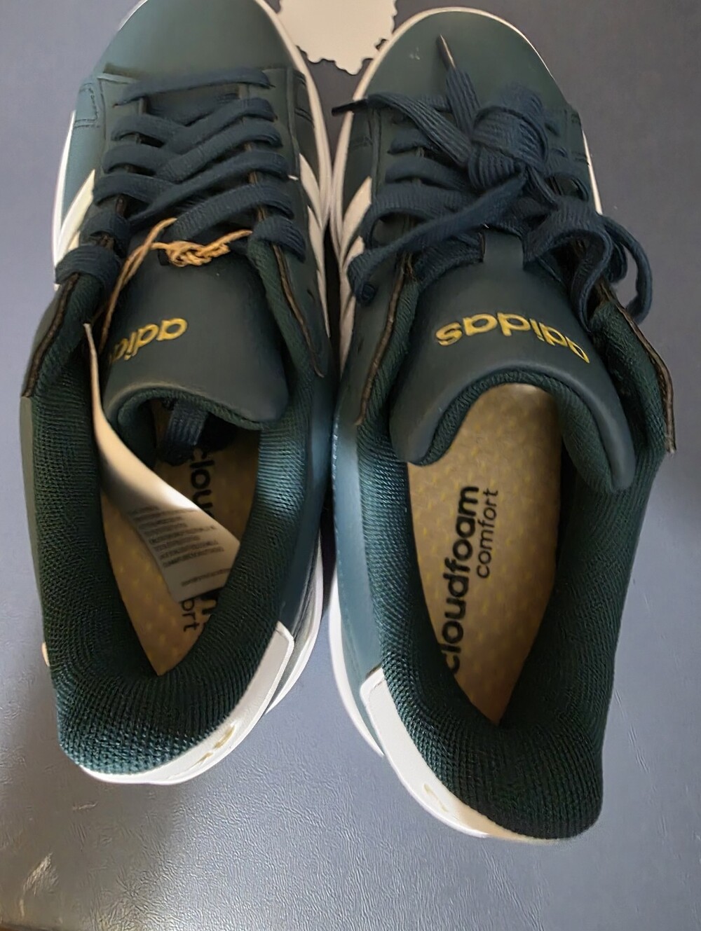adidas Grand Court 2.0 Women’s Teal Sneakers Size 6w, New. - Picture 2 of 7
